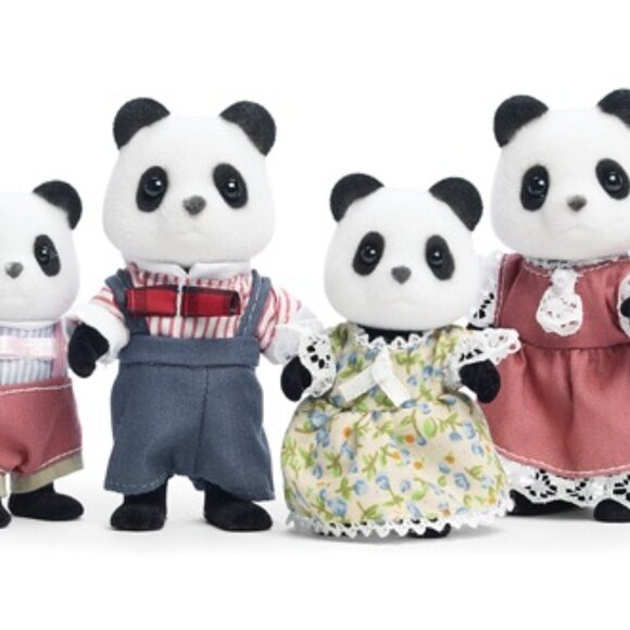 Calico Critters Wilder Panda Family New in Box - Picture 5 of 11